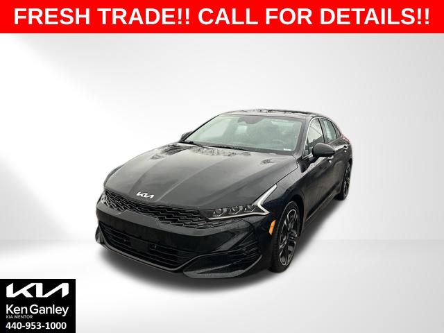 Ebony Black 2024 Kia K5 GT-Line FWD Sedan Front-Wheel Drive 8-Speed Automatic