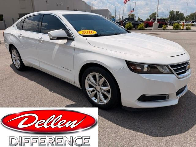 Summit White 2016 Chevrolet Impala Sedan Front-Wheel Drive 6-Speed Automatic