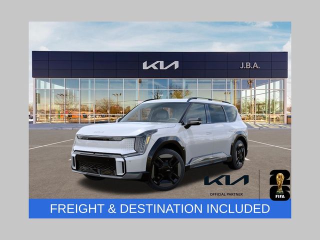 White Pearl 2026 Kia EV9 GT-Line AWD SUV / Crossover All-Wheel Drive 1-Speed Automatic