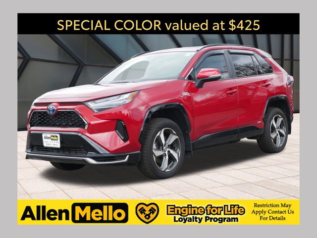Supersonic Red 2024 Toyota RAV4 Prime SE AWD SUV / Crossover All-Wheel Drive Continuously Variable Transmission