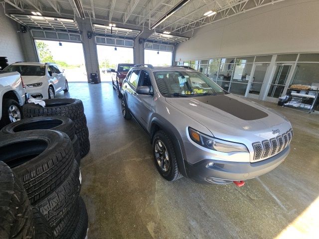 2019 Jeep Cherokee Trailhawk - Billet Silver Metallic Clearcoat exterior view 3