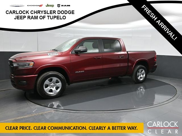 Delmonico Red Pearlcoat 2025 RAM 1500 Big Horn Crew Cab 4WD Pickup Truck Four-Wheel Drive 8-Speed Automatic