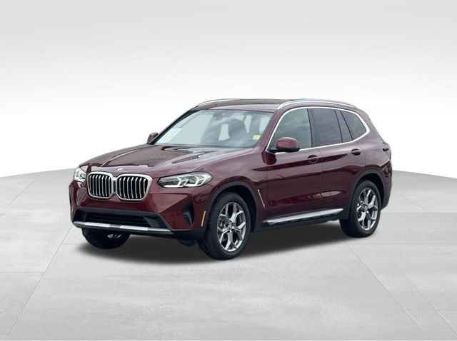 Red Metallic 2024 BMW X3 xDrive30i AWD SUV / Crossover All-Wheel Drive 8-Speed Automatic