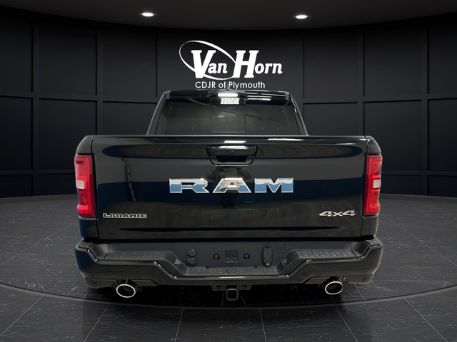 New 2026 Diamond Black Crystal Pearlcoat Ram Laramie image 4