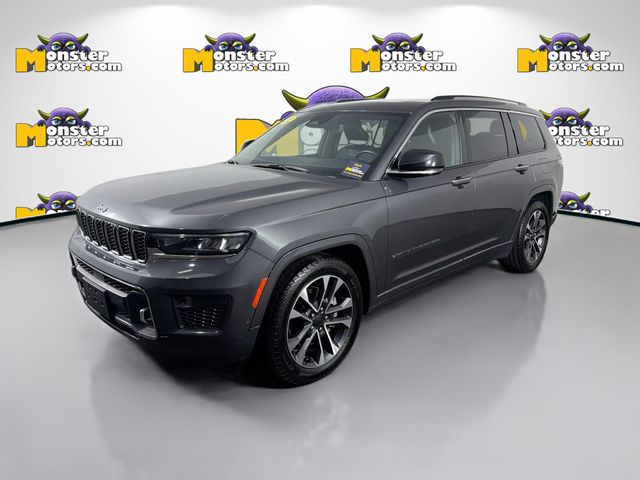 Baltic Gray Metallic Clearcoat 2022 Jeep Grand Cherokee L Overland 4WD SUV / Crossover Four-Wheel Drive 8-Speed Automatic