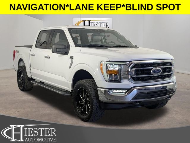 Oxford White 2021 Ford F-150 XLT SuperCrew 4WD Pickup Truck Four-Wheel Drive Automatic