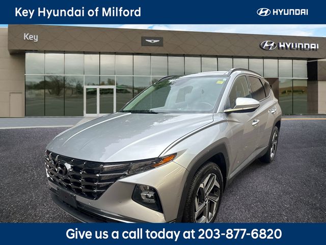 Shimmering Silver 2024 Hyundai Tucson SUV / Crossover All-Wheel Drive 8-Speed Automatic