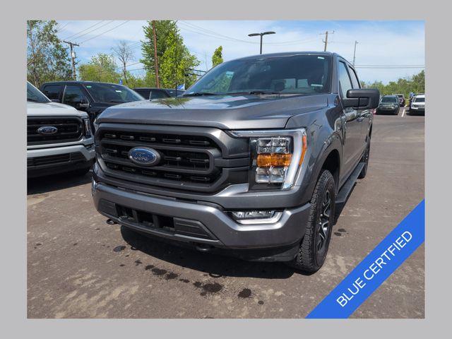 Gray Metallic 2023 Ford F-150 Pickup Truck Four-Wheel Drive Automatic