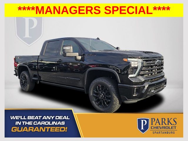 Black 2026 Chevrolet Silverado 2500HD Pickup Truck Four-Wheel Drive Automatic