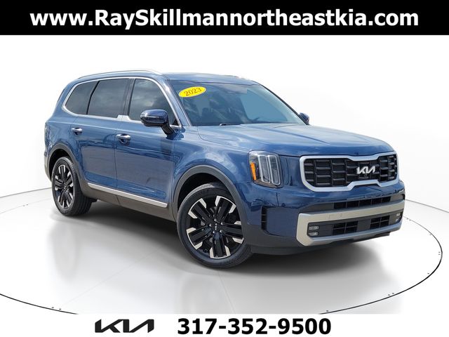 Midnight Lake Blue 2023 Kia Telluride SX-Prestige AWD SUV / Crossover All-Wheel Drive 8-Speed Automatic