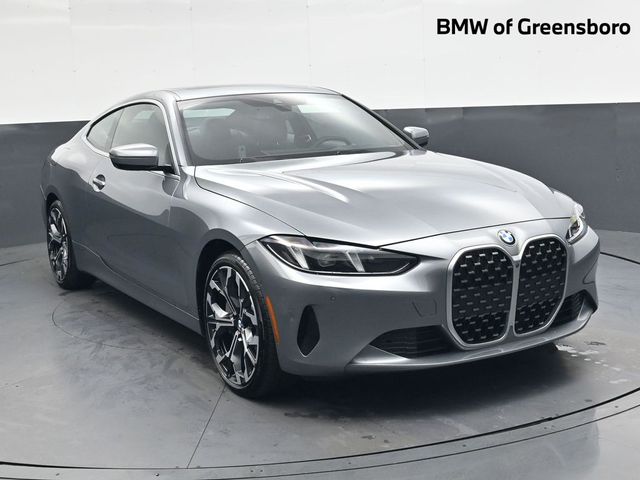 Gray (Skyscraper Grey Metallic) 2025 BMW 4 Series 430i Coupe xDrive Coupe All-Wheel Drive 8-Speed Automatic