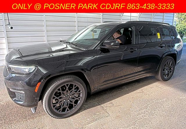 2025 Diamond Black Jeep Grand Cherokee L Summit 4X4 SUV