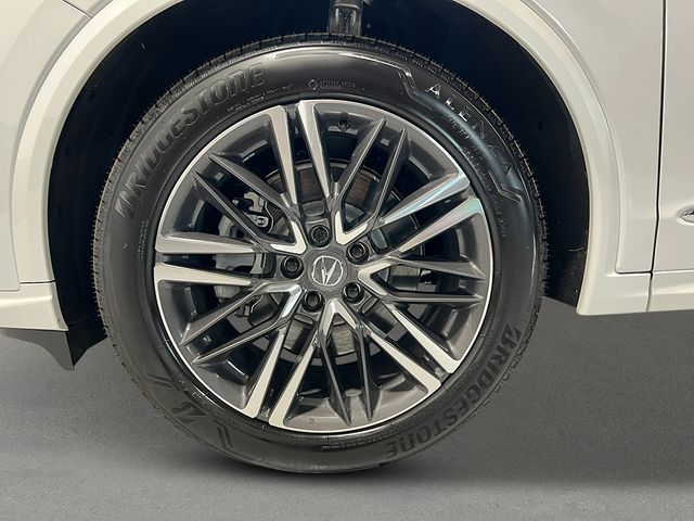 2026 Acura MDX Advance Package - Solar Silver Metallic exterior view 12