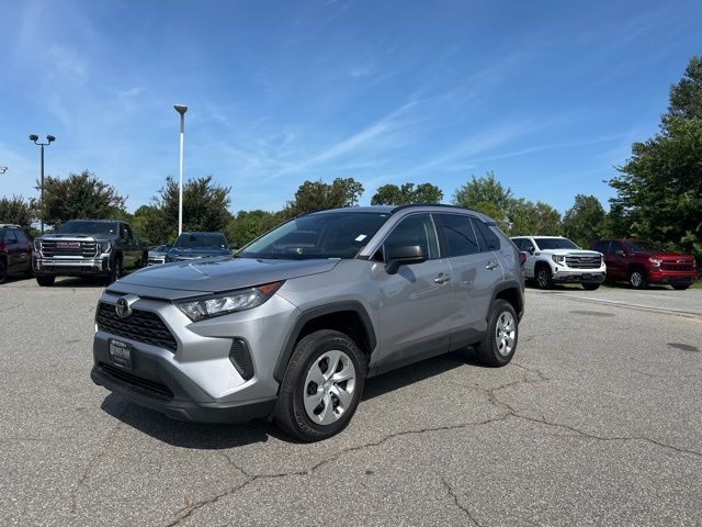 Silver Sky Metallic 2021 Toyota RAV4 LE FWD SUV / Crossover Front-Wheel Drive 8-Speed Automatic