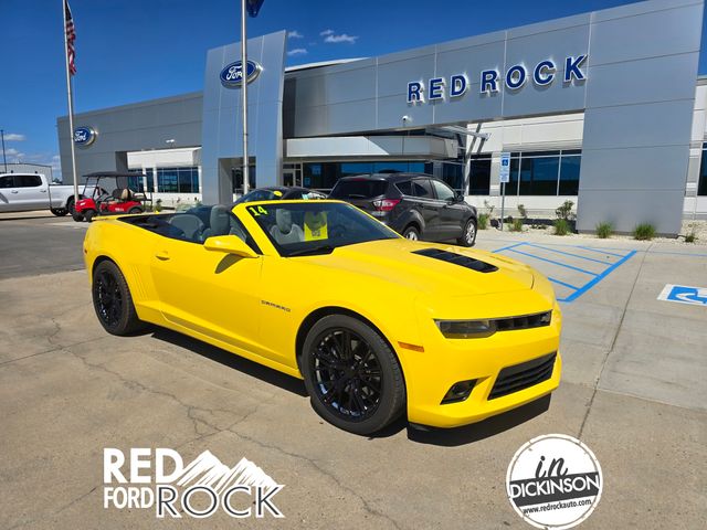 Bright Yellow 2014 Chevrolet Camaro 2SS Convertible RWD Convertible Rear-Wheel Drive 6-Speed Automatic