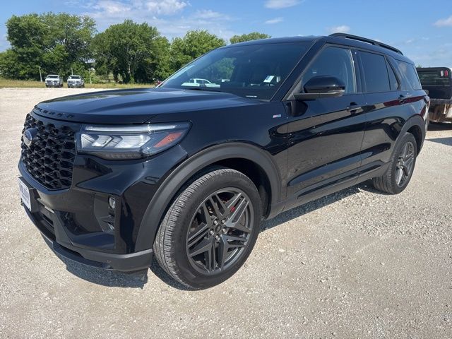 Agate Black Metallic 2025 Ford Explorer SUV / Crossover All-Wheel Drive Automatic
