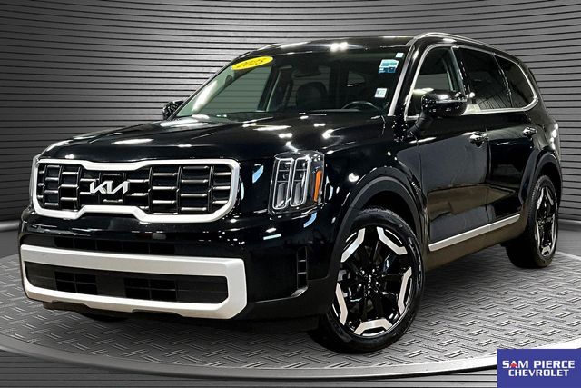 Ebony Black 2025 Kia Telluride SUV / Crossover All-Wheel Drive 8-Speed Automatic