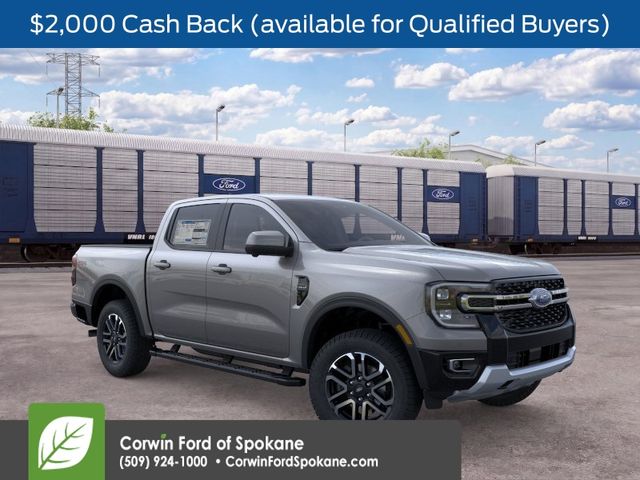 Carbonized Gray Metallic 2026 Ford Ranger Pickup Truck Four-Wheel Drive Automatic