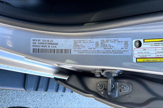 Used 2021 Ram 1500 Big Horn/Lone Star 4D Quad Cab