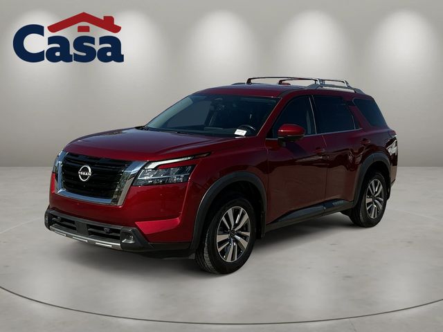 Red (Scarlet Ember Tintcoat) 2022 Nissan Pathfinder SUV / Crossover Front-Wheel Drive 9-Speed Automatic