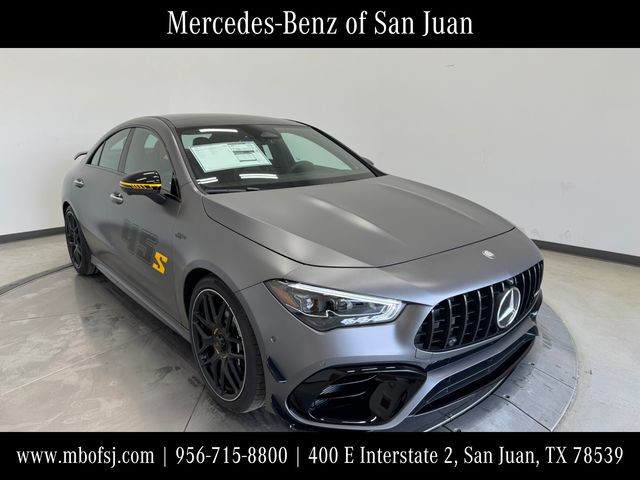 MANUFAKTUR Mountain Gray Magno 2026 Mercedes-Benz CLA AMG CLA 45 S 4MATIC Coupe All-Wheel Drive 8-Speed Automatic