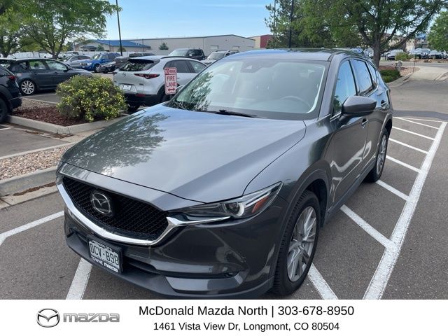 Machine Gray Metallic 2020 Mazda CX-5 Grand Touring AWD SUV / Crossover All-Wheel Drive 6-Speed Automatic