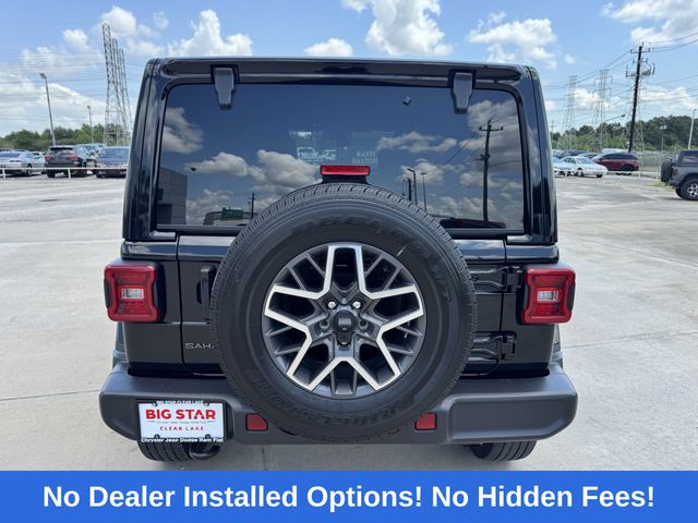 2025 Jeep Wrangler Sahara Black at Big Star Chrysler Jeep Dodge Ram 