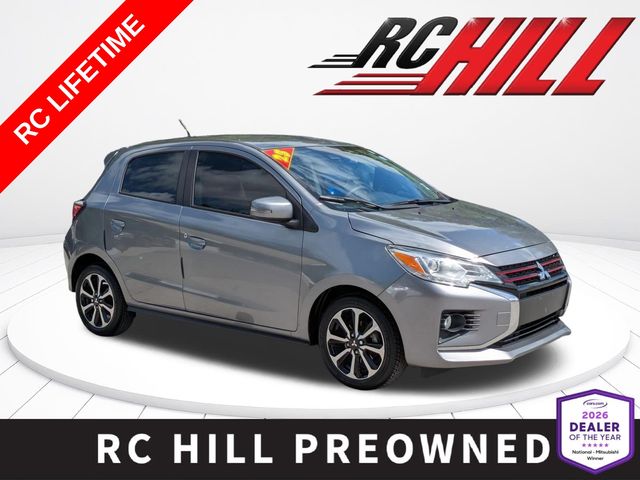 Mercury Gray Metallic 2023 Mitsubishi Mirage SE FWD Hatchback Front-Wheel Drive Continuously Variable Transmission