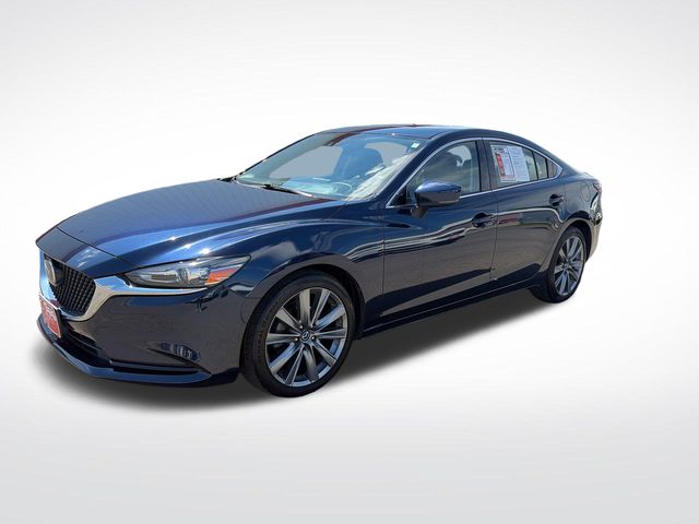 Deep Crystal Blue 2019 Mazda MAZDA6 Sedan Front-Wheel Drive 6-Speed Automatic