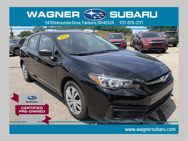 Crystal Black Silica 2023 Subaru Impreza Wagon All-Wheel Drive Continuously Variable Transmission