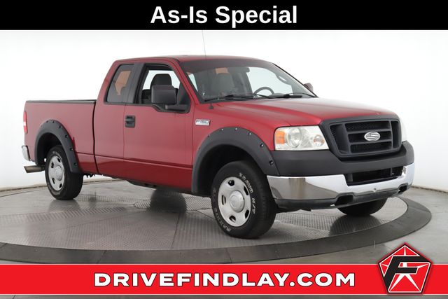 Red 2008 Ford F-150 Pickup Truck 4X2 4-Speed Automatic Overdrive