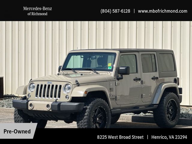 Brown (Gobi Clearcoat) 2018 Jeep Wrangler JK Unlimited Sahara 4WD SUV / Crossover Four-Wheel Drive 5-Speed Automatic