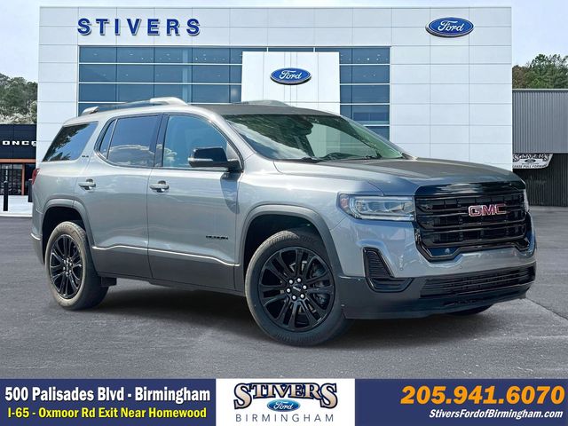 Gray (Satin Steel Metallic) 2022 GMC Acadia SUV / Crossover Front-Wheel Drive 9-Speed Automatic