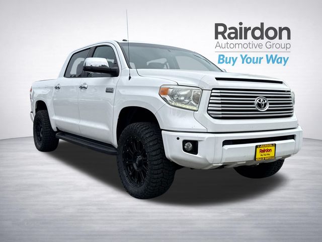 Super White 2015 Toyota Tundra Pickup Truck Four-Wheel Drive 6-Speed Automatic Overdrive