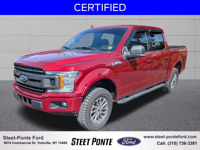 Ruby Red Metallic 2018 Ford F-150 Pickup Truck Four-Wheel Drive Automatic
