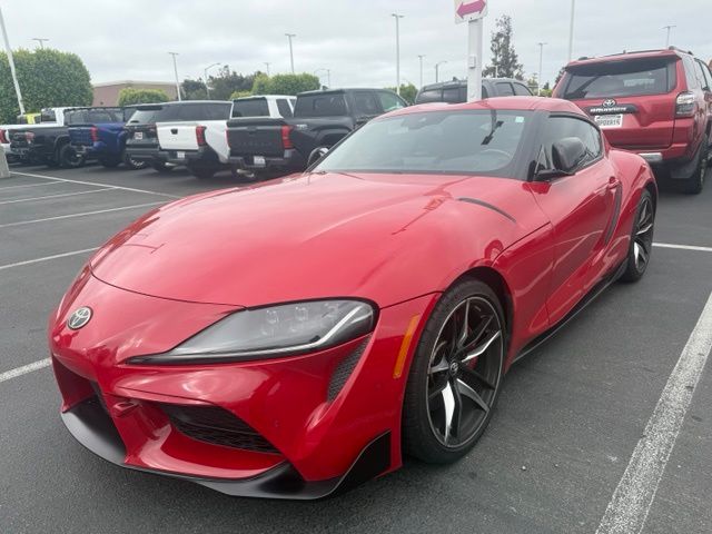 Renaissance Red 2021 Toyota Supra Coupe Rear-Wheel Drive 8-Speed Automatic