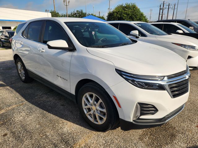 2022 Chevrolet Equinox LT White at DeMontrond Gulf Freeway