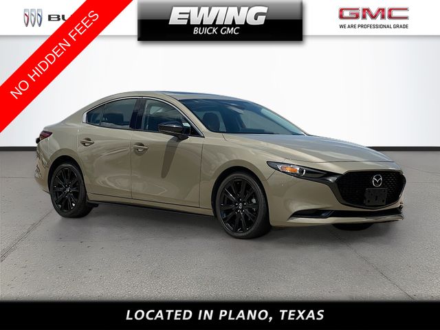 Zircon Sand Metallic 2024 Mazda MAZDA3 2.5 Carbon Turbo AWD Sedan All-Wheel Drive 6-Speed Automatic