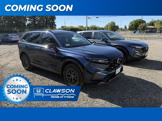 Canyon River Blue Met 2026 Honda CR-V Hybrid SUV / Crossover All-Wheel Drive Continuously Variable Transmission