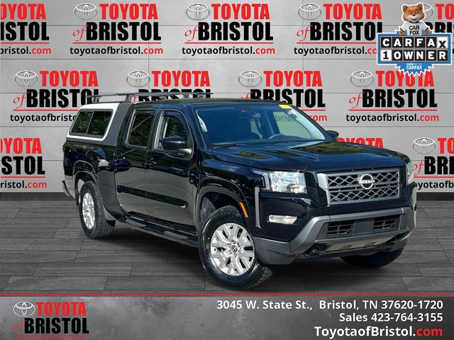 Super Black 2022 Nissan Frontier Pickup Truck Four-Wheel Drive 9-Speed Automatic