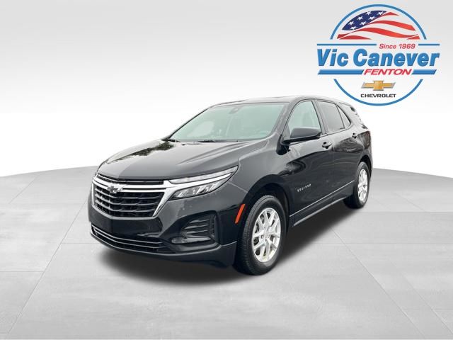 Mosaic Black Metallic 2024 Chevrolet Equinox LS AWD with 1LS SUV / Crossover Four-Wheel Drive 6-Speed Automatic Overdrive