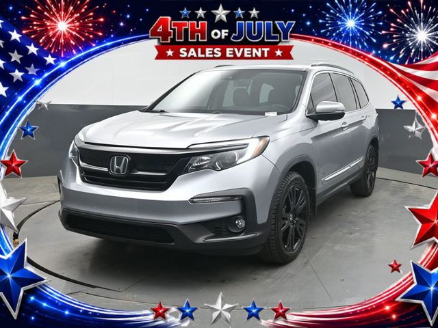 Lunar Silver Metallic 2021 Honda Pilot SUV / Crossover Front-Wheel Drive 9-Speed Automatic