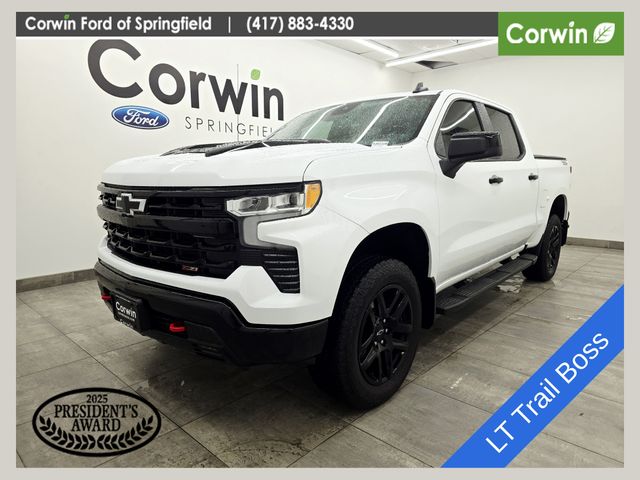 Summit White 2025 Chevrolet Silverado 1500 Pickup Truck Four-Wheel Drive Automatic