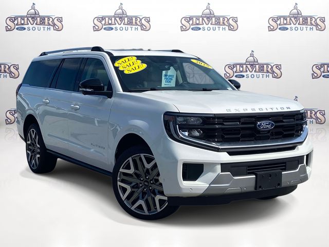 White Metallic 2025 Ford Expedition SUV / Crossover Four-Wheel Drive Automatic