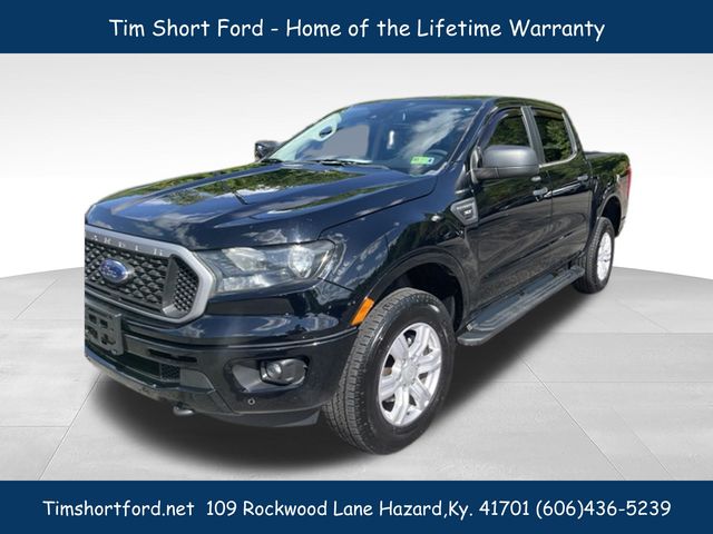 Shadow Black 2019 Ford Ranger XLT SuperCrew 4WD Pickup Truck Four-Wheel Drive Automatic
