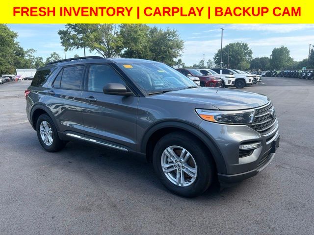 Carbonized Gray Metallic 2023 Ford Explorer SUV / Crossover All-Wheel Drive Automatic