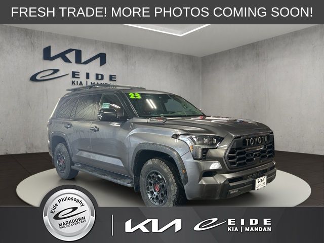 Gray 2023 Toyota Sequoia SUV / Crossover Four-Wheel Drive Automatic
