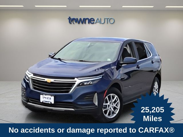 Blue Glow Metallic 2022 Chevrolet Equinox SUV / Crossover Front-Wheel Drive 6-Speed Automatic Overdrive
