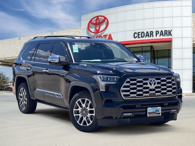 Midnight Black 2026 Toyota Sequoia 1794 Edition 4WD SUV / Crossover Four-Wheel Drive Automatic