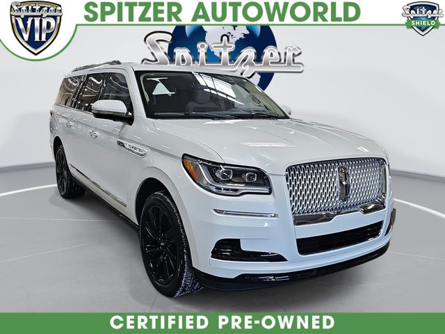 White Metallic 2024 Lincoln Navigator L Reserve 4WD SUV / Crossover Four-Wheel Drive Automatic
